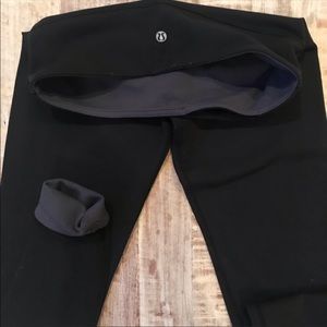 Lululemon reversible 7/8 legging